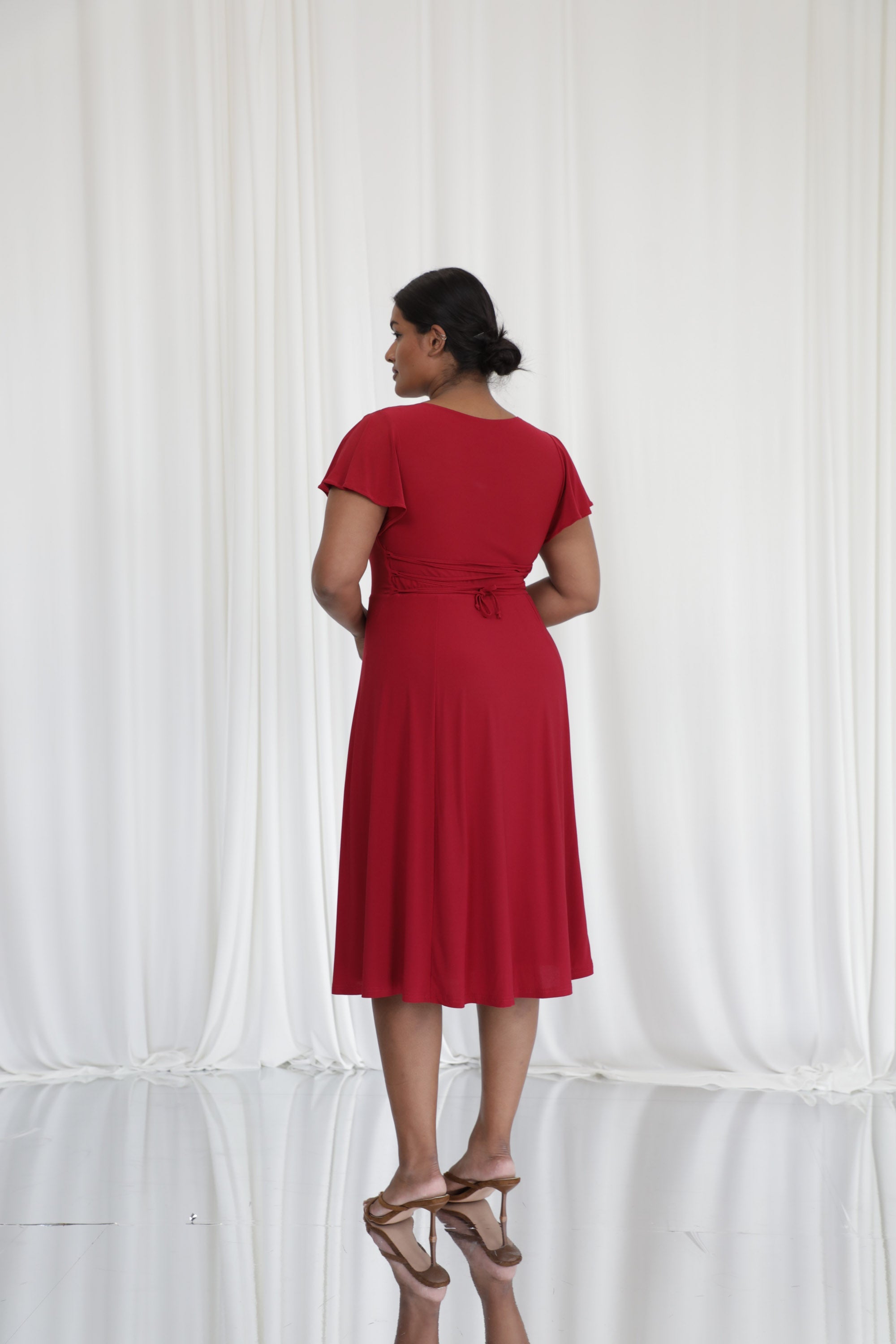 Ava Reversible Midi Dress