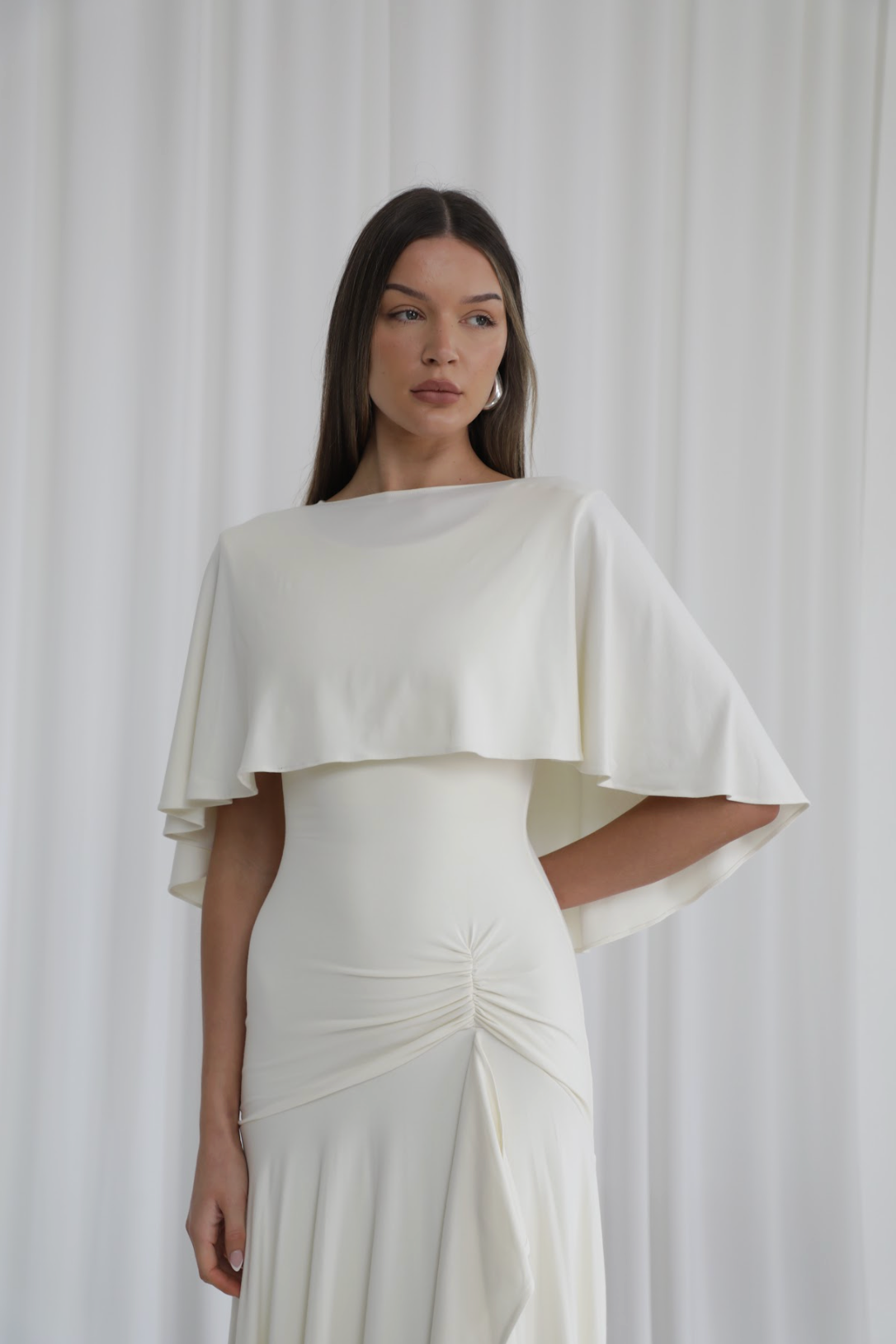 Short Drape Cape